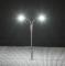 Faller Led lampadaire courbé double